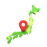 Japon emplacement carte png