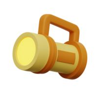 Linterna 3d icono png