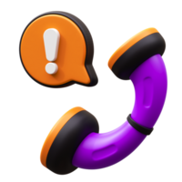 call 3d icon png