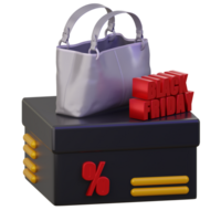 bolso rebaja 3d icono png