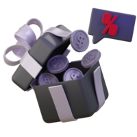 Special Gift 3d icon png