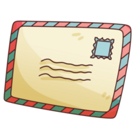 envelope desenho animado conjunto png