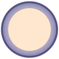 violett farbig Kreise. abstrakt beschwingt Gradient Farbe Design. png