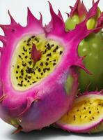 Cutting Dragon Fruit photo