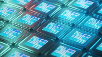 chipset para semiconductor industria, 3d representación video