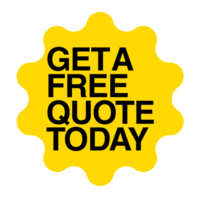 Free Quote Logo isolated on a Transparent Background png