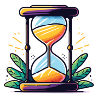 sanda l'horloge clipart - ai génératif png