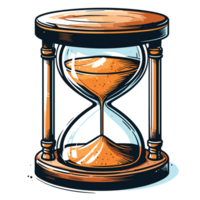 Sanda reloj clipart - ai generativo png