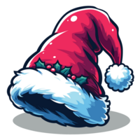 bellissimo Natale Santa cappello - ai generativo png