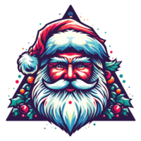 lindo Natal santa clipart - ai generativo png