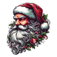 magnifique Noël Père Noël clipart - ai génératif png