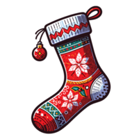 Weihnachten Socken Clip Art - - ai generativ png