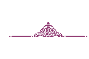 Swirl Ornament Border With Transparent Background png