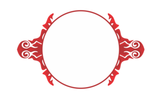 Swirl Ornament Border With Transparent Background png