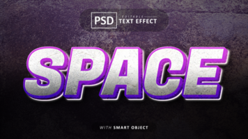 Raum 3d Text bewirken editierbar psd