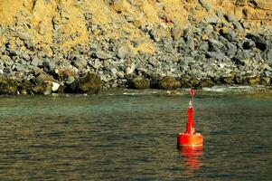 A red buoy photo