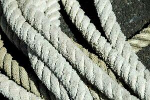 Close-up of a rope photo