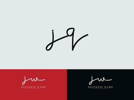 Luxury Jq Signature Logo, Letter JQ Logo Icon Vector For Business