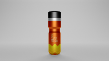 PSD sports water bottle mockup free psd