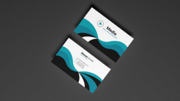 PSD business card mockup free psd