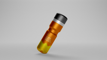 PSD sports water bottle mockup free psd