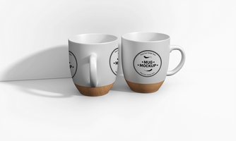 simple and attractive mug mockup for business use psd