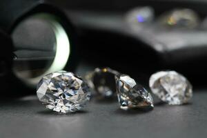 Luxury Diamonds Gemstone Deisgn Background photo