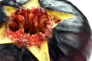 Fresh ripe fig close up photo