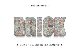 3D Bold Realistic Texturized PSD Text Effect