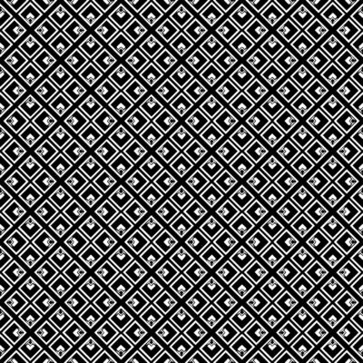 Black and white seamless abstract pattern. Background and backdrop. Grayscale ornamental design.