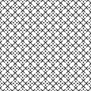 patrón abstracto sin costuras en blanco y negro. fondo y telón de fondo. diseño ornamental en escala de grises. vector