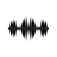 Sound wave icon vector