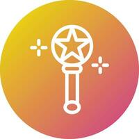 Magic wand Vector Icon Design Illustration