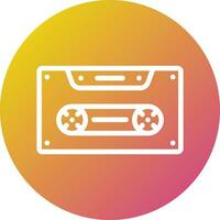 Cassette Vector Icon Design Illustration