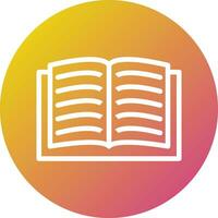 guía libro vector icono diseño ilustración