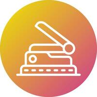 Hole Puncher Vector Icon Design Illustration