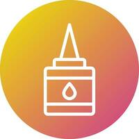 Liquid Glue Vector Icon Design Illustration