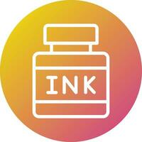 Ink Vector Icon Design Illustration