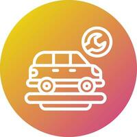 Car repair Vector Icon Design Illustration
