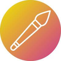 Brush Vector Icon Design Illustration