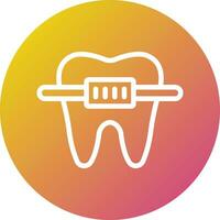 Braces Vector Icon Design Illustration