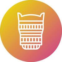 Lens Vector Icon Design Illustration