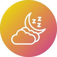 Dream Vector Icon Design Illustration