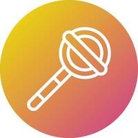 Lollipop Vector Icon Design Illustration