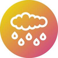 ácido lluvia vector icono diseño ilustración