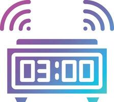 Digital alarm clock Vector Icon Design Illustration