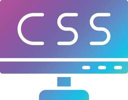 Css Vector Icon Design Illustration