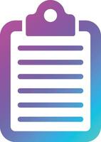 Clipboard Vector Icon Design Illustration