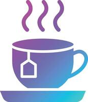 Tea Cup Vector Icon Design Illustration