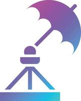 paraguas ligero vector icono diseño ilustración